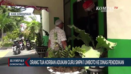 Orang Tua Korban Penganiayaan Adukan Guru SMPN 1 Limboto Ke Dinas Pendidikan