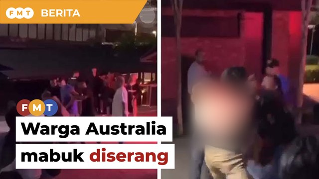 Selisih faham punca warga Australia mabuk diserang, kata polis