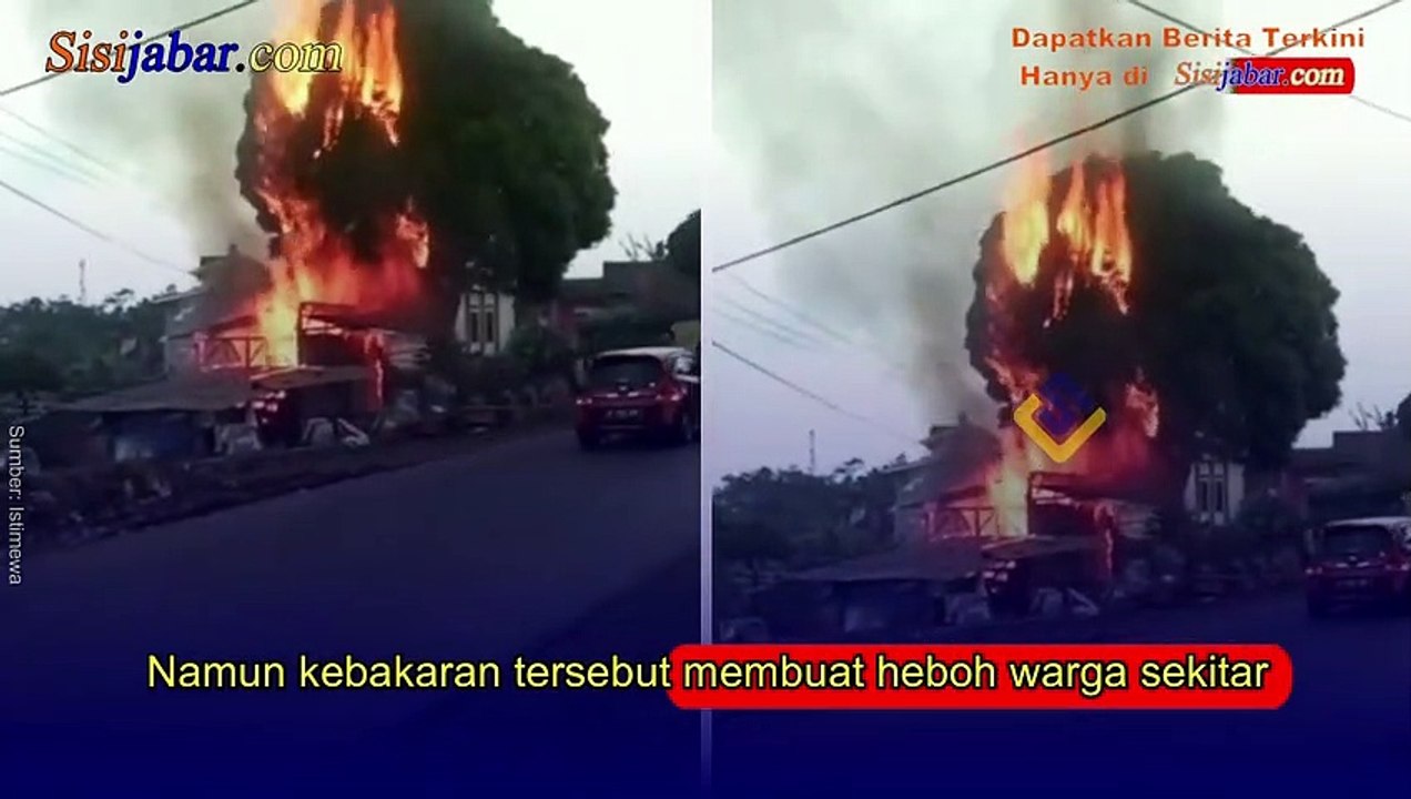 Si Jago Merah Ngamuk! Rumah Warga Di Garut Terbakar