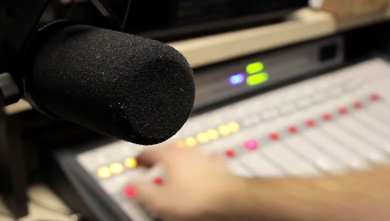 Test micro avant début d'émission