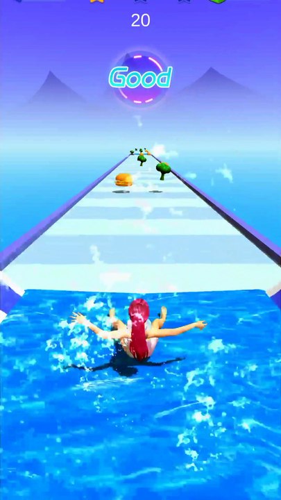 Food Challenge game. Body challenge. Release stress