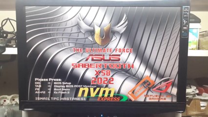 Download Video: 2022 ASUS SABERTOOTH X58 BOOTABLE NVME M.2 SSD BIOS MOD BENCHMARK TEST