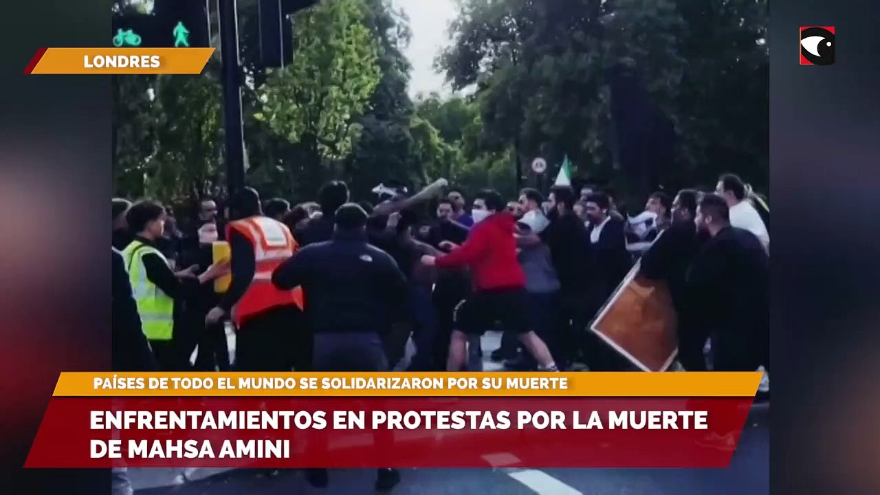Enfrentamientos en protestas por la muerte de Mahsa Amini