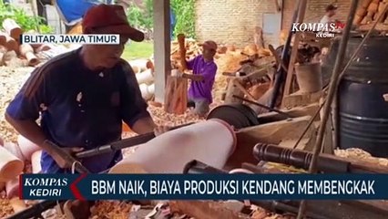 Perajin Kendang Jimbe Ikut Terdampak Kenaikan Harga BBM