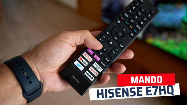 Así es mando a distancia del Hisense 55E7HQ - Vídeo Dailymotion