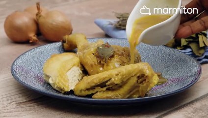 Dégustez un succulent poulet rôti en cocotte, quel délice !