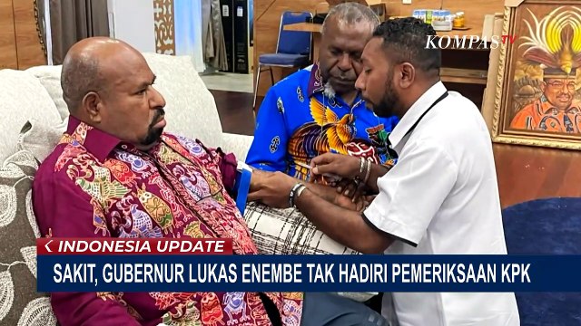 Gubernur Papua Lukas Enembe Tak Hadiri Pemeriksaan KPK karena Sakit, Minta Izin Berobat ke Singapura