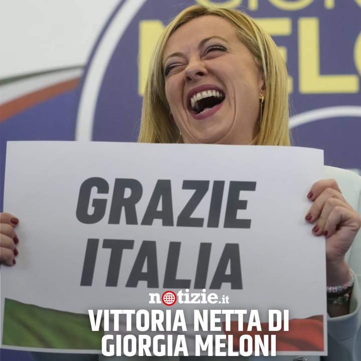Tra emozione e lacrime: il primo discorso di Giorgia Meloni dopo la vittoria: "Ecco a chi dedico questo risultato"