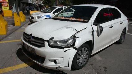 OTOMOBİLİN ÇARPTIĞI KADIN AĞIR YARALANDI