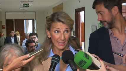 Yolanda Díaz sobre la victoria de Meloni: "Nos tiene que hacer tomar nota en España"