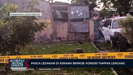 Pasca Ledakan di Asrama Brimob, Kondisi Tampak Lengang
