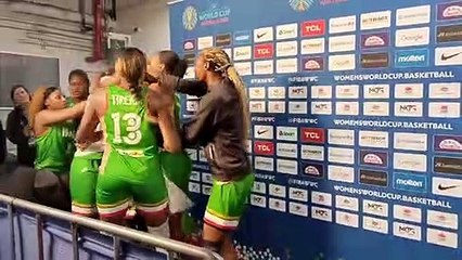 Folle de rage, une basketteuse malienne veut frapper une joueuse serbe