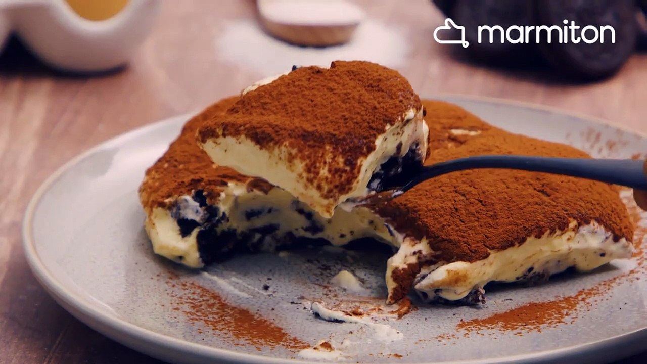 C'est parti pour un goûter au succès garanti avec ce tiramisù aux oréos !