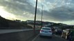 Acidente com dois carros interdita pista da BR-381, em Betim