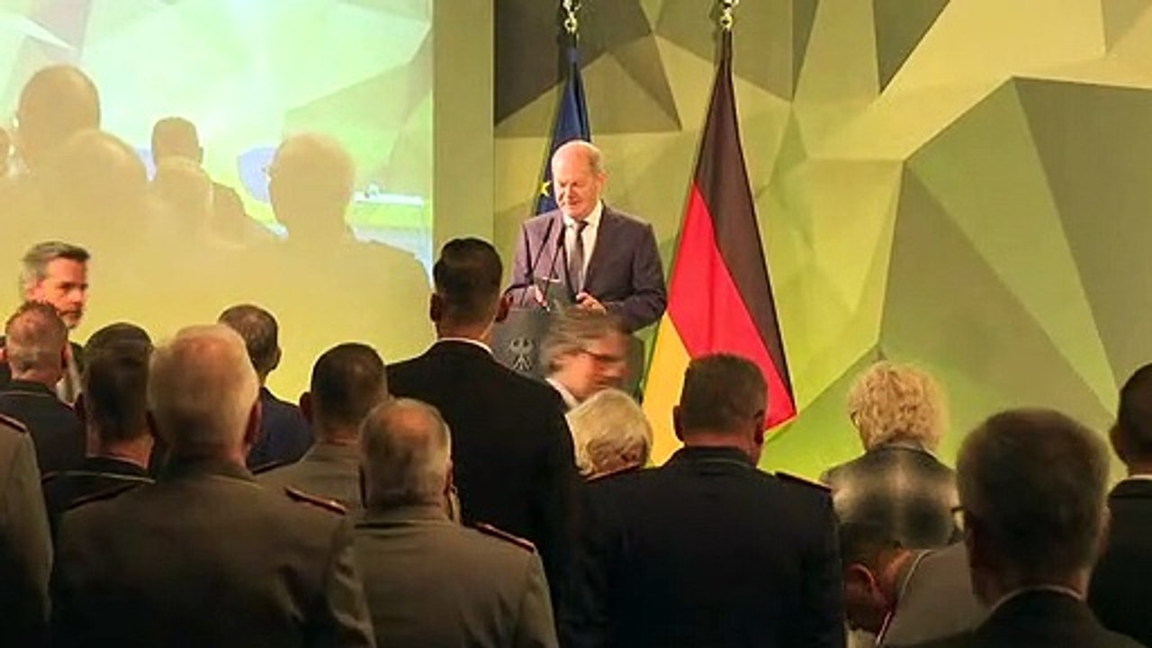 Bundeskanzler Scholz hat Corona