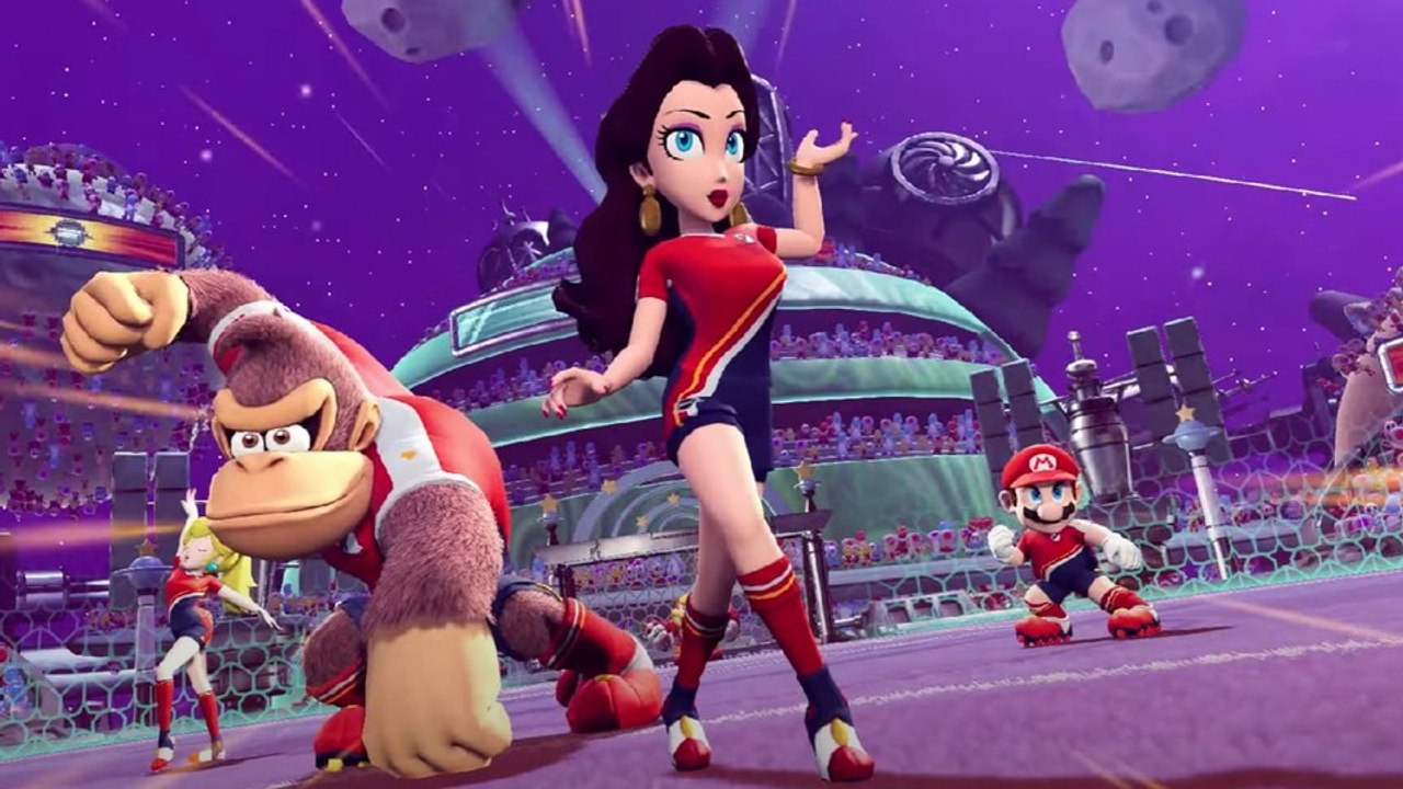 Mario Strikers Battle League Football  - Update bringt Pauline, Diddy Kong und eine neue Arena