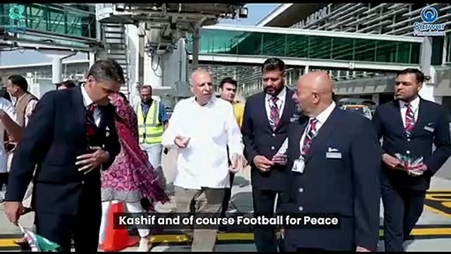 Collaboration of Football for Peace & British Airways with Sarwar Foundation for Flood Relief Aid