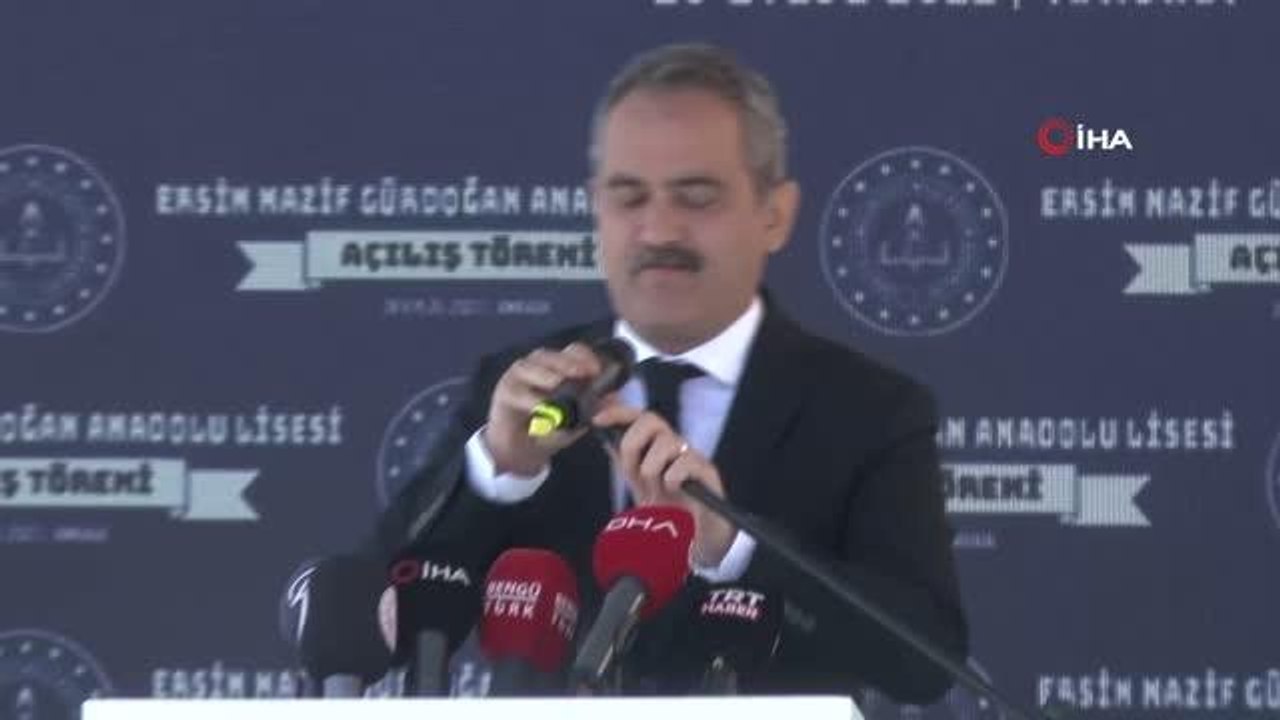 Milli Eğitim Bakanı Özer: "156 milyon yardımcı kaynakla eğitim öğretime devam edeceğiz"