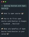 How to make 1st Open Source Contribution? #shorts #opensource #github