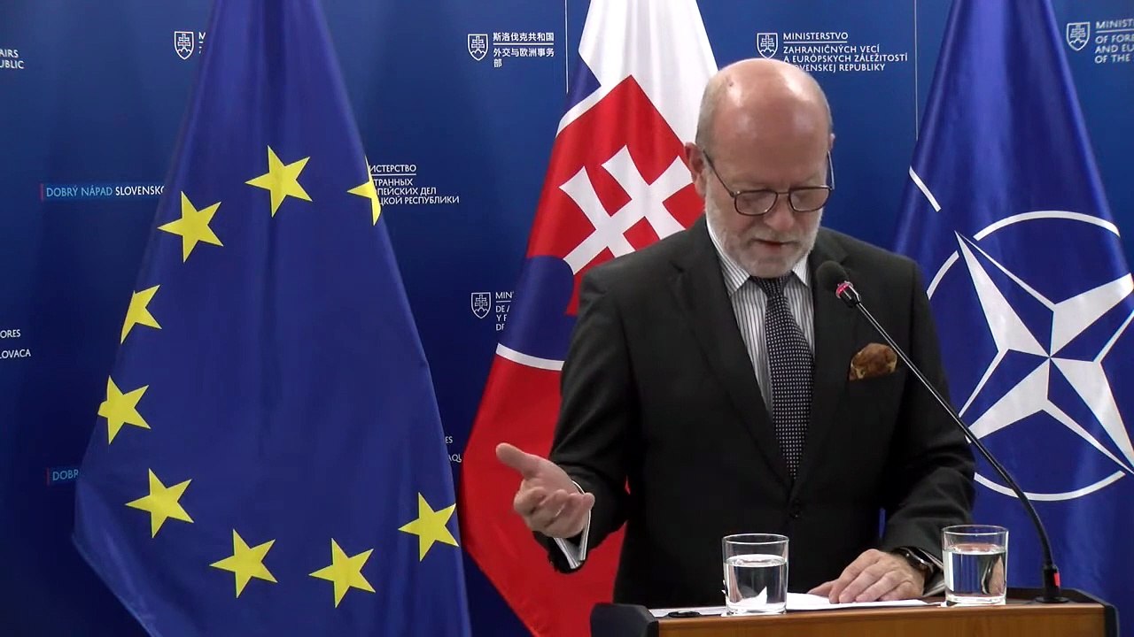 TK ministra zahraničných vecí a európskych záležitostí SR Rastislava Káčera