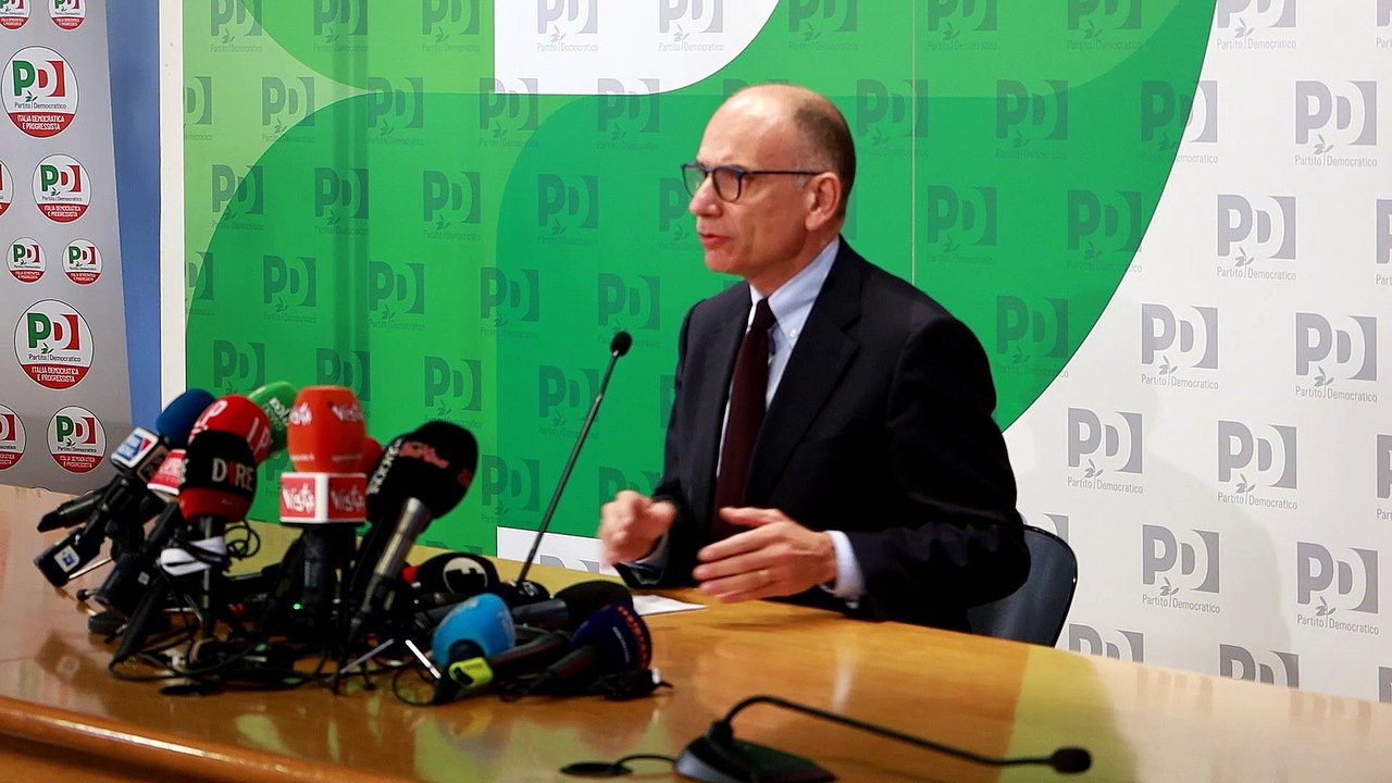 Elezioni, Letta: "Destra ha vinto ma non permetteremo che Italia esca dal cuore dell'Europa"