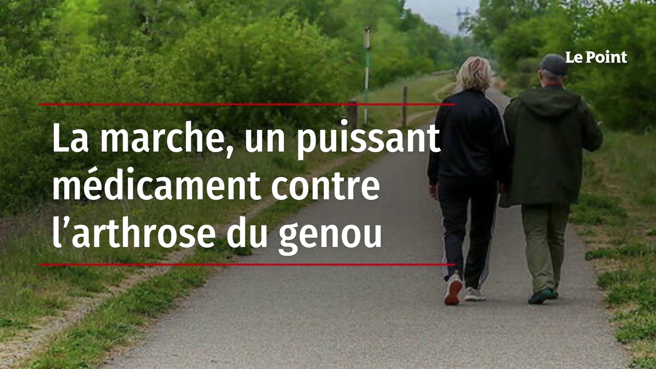 La marche, un puissant médicament contre l’arthrose du genou