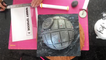Creative cake artist shares step-by-step tutorial of making a 'Death Star' cake