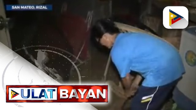 Bahay sa San Mateo, Rizal gumuho dahil sa malakas na hangin dulot ng Bagyong #KardingPH