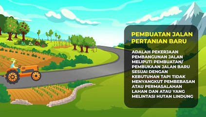 Pembangunan Jalan Pertanian oleh Direktorat Jenderal Prasarana dan Sarana Pertanian
