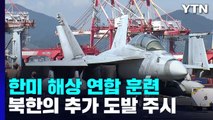 동해에서 '핵 항모·핵잠' 연합 훈련...北 SLBM 등 추가 도발 주시 / YTN