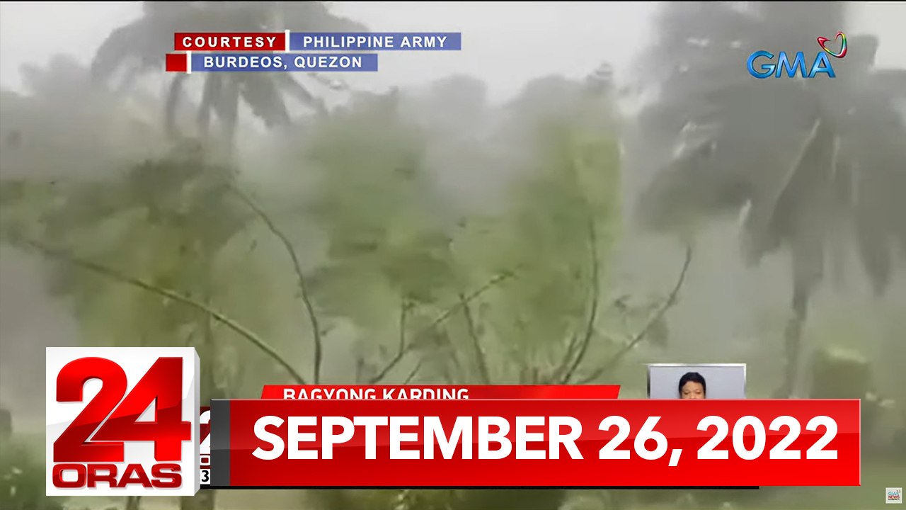 24 Oras Express: September 26, 2022 [HD]