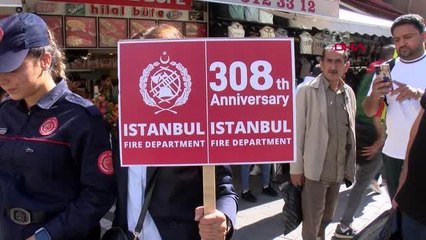 Son dakika haberi: İSTANBUL'DA İTFAİYE TEŞKİLATI'NIN 308'İNCİ YILI KUTLANIYOR