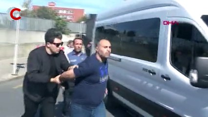 İstanbul Adliyesi'nde hareketli dakikalar