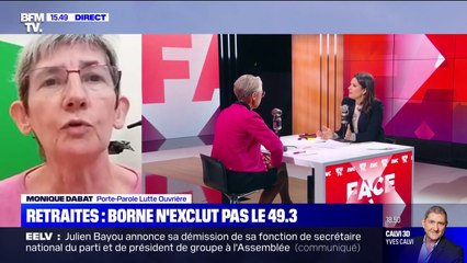 "Il faut une explosion sociale": Monique Dabat, porte-parole de Lutte Ouvrière, à propos de la mobilisation contre la réforme des retraites