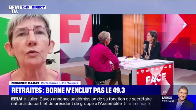 Il faut une explosion sociale : Monique Dabat, porte-parole de Lutte Ouvrière, à propos de la mobilisation contre la réforme des retraites