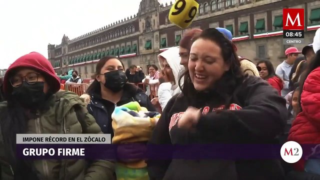 Grupo Firme rompe récord de Vicente Fernández; 280 mil asistieron a Zócalo de CdMx