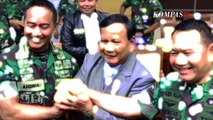 Momen Kebersamaan Andika dan Dudung, Duduk Terpisah Prabowo hingga Salam Komando