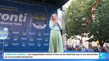 Italia: triunfa la coalición de la derecha en los comicios parlamentarios