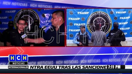 Detienen a una persona con arma de fuego en la aldea Río Bonito de Comayagua