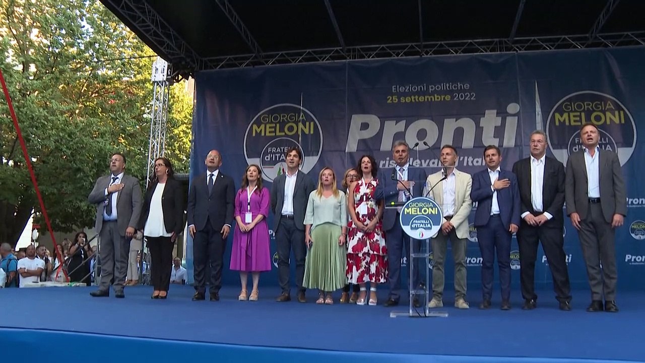 Giorgina Meloni: Eine Rechtsradikale an der Schwelle zur Macht