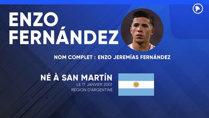 La fiche technique d'Enzo Fernández