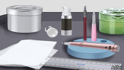 [ASMR] Amazing Eyebrow Tattoo Process Animation