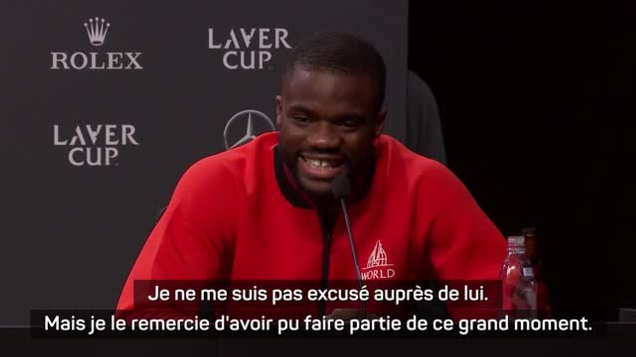 Laver Cup - Tiafoe : "Je ne m'excuserai pas d'avoir battu Roger"