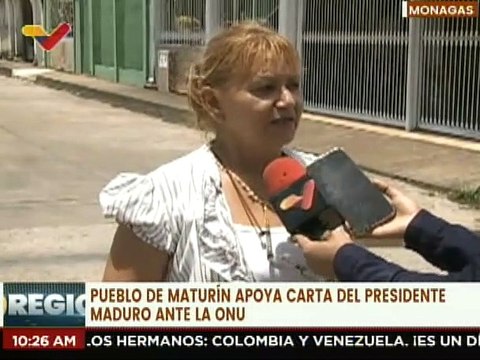 Monaguenses rechazan sanciones y bloqueos contra Venezuela y apoya la carta enviada a la ONU