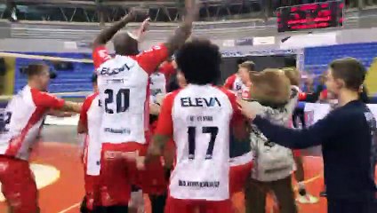 Ponto que confirmou o título de Blumenau no Campeonato Catarinense masculino de vôlei