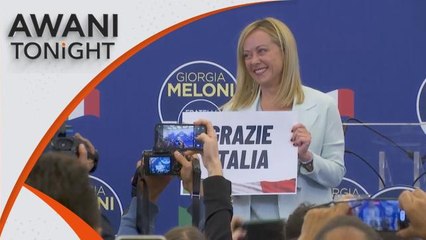 AWANI Tonight: Far-right Meloni to become Italy's first female PM