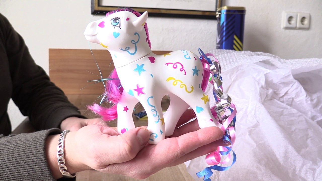 MY LITTLE PONY-UNBOXING SURPRISING PONY POST PROTOTYPE CUSTOM BIRTHDAY PONY
