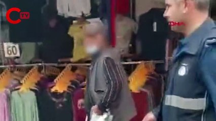 Dilenci koltuk değneğiyle girdiği zabıta karakolundan yürüyerek çıktı