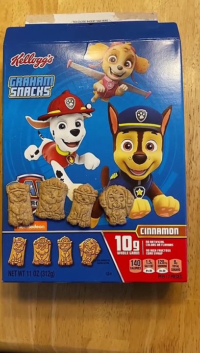 Paw Patrol Graham Snacks