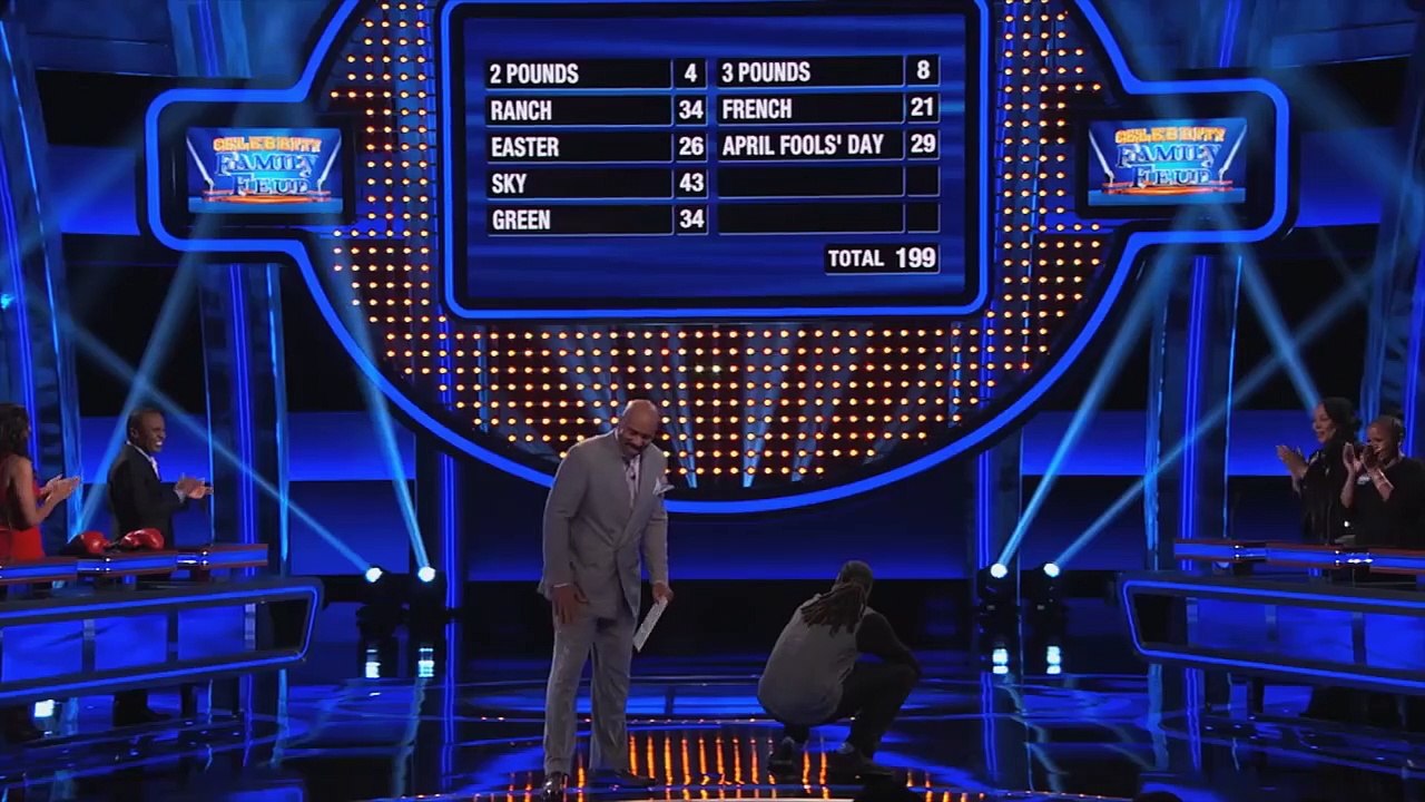 Snoop Doggs CRAZY Fast Money - Celebrity Family Feud Steve Harvey